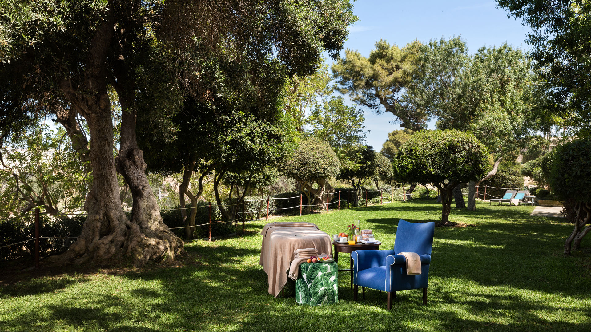 Relaxation Garden at The Phoenicia Malta