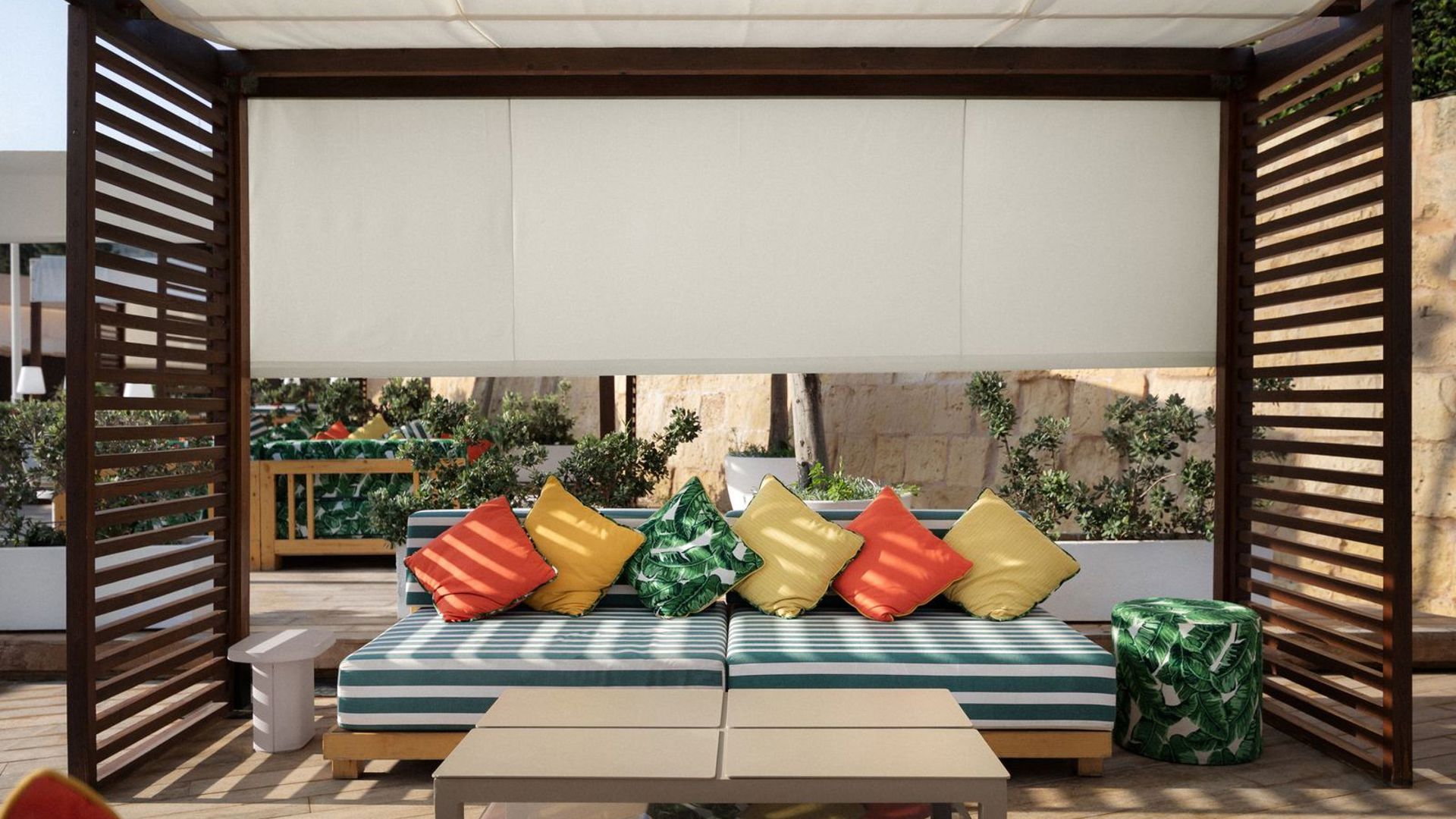 Bastion Pool Cabanas