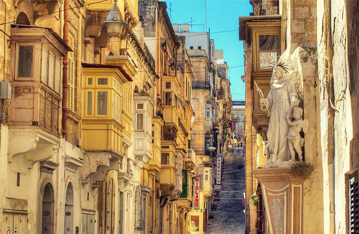 Valletta Streets, Malta
