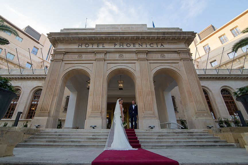 Weddings at The Phoenicia Malta