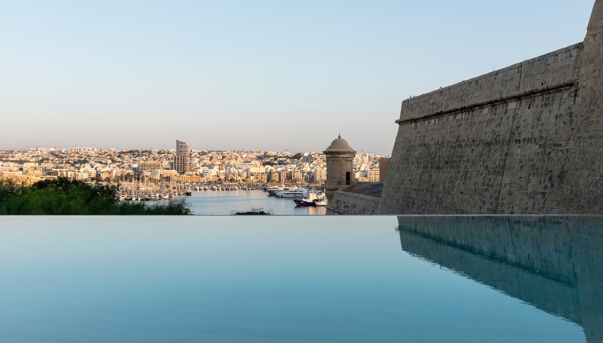 The Bastion Pool at The Phoenicia Malta