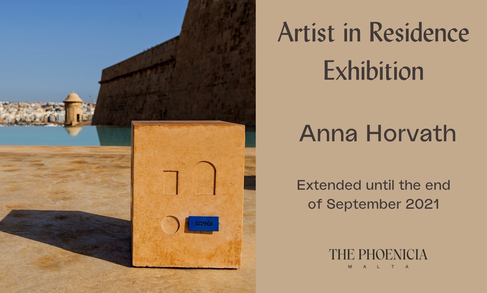 Artist in Residence - Anna Horvath - The Phoenicia Malta