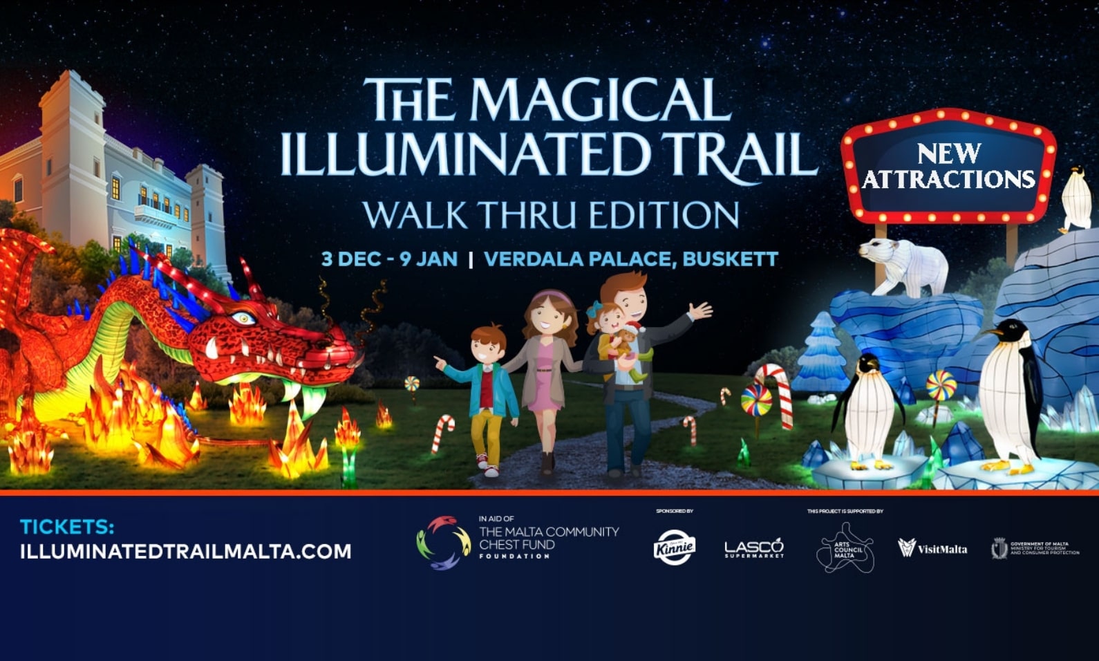 The Magical Illuminated Trail, Malta