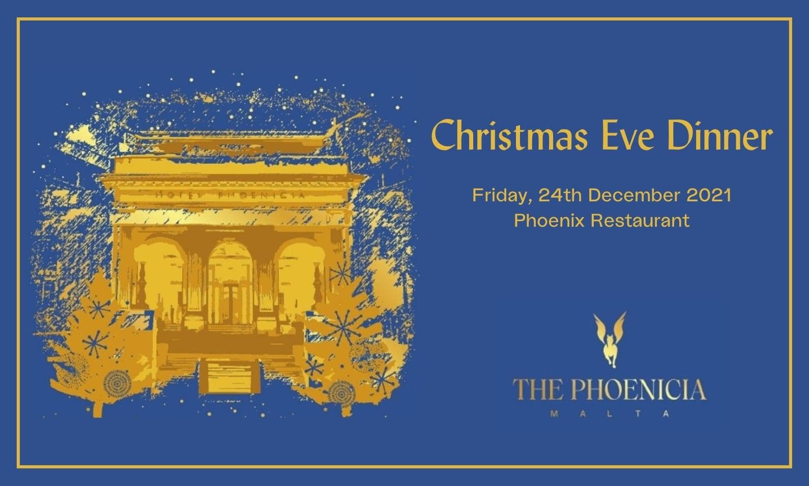 Christmas Eve Dinner, The Phoenicia Malta